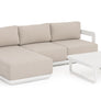 Cod. 0663764 MARIEL VAPOR LOUNGE SOFA SET W-CUSH YK15